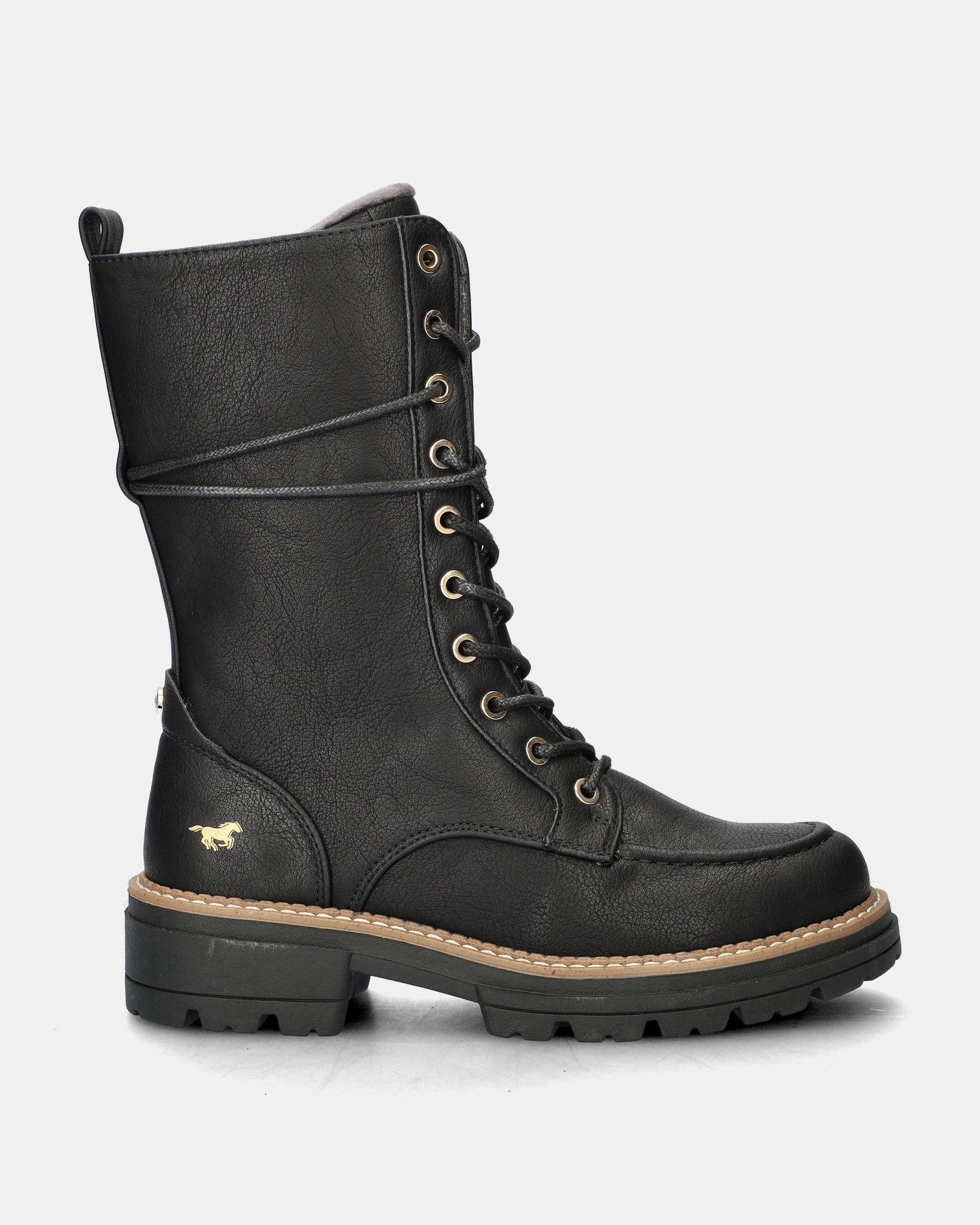 Mustang Veterboots  - zwart