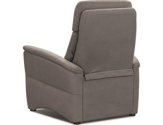 CONCEPT1 - Canapé tissu Versalles gris 2 places électrique + Fauteuil