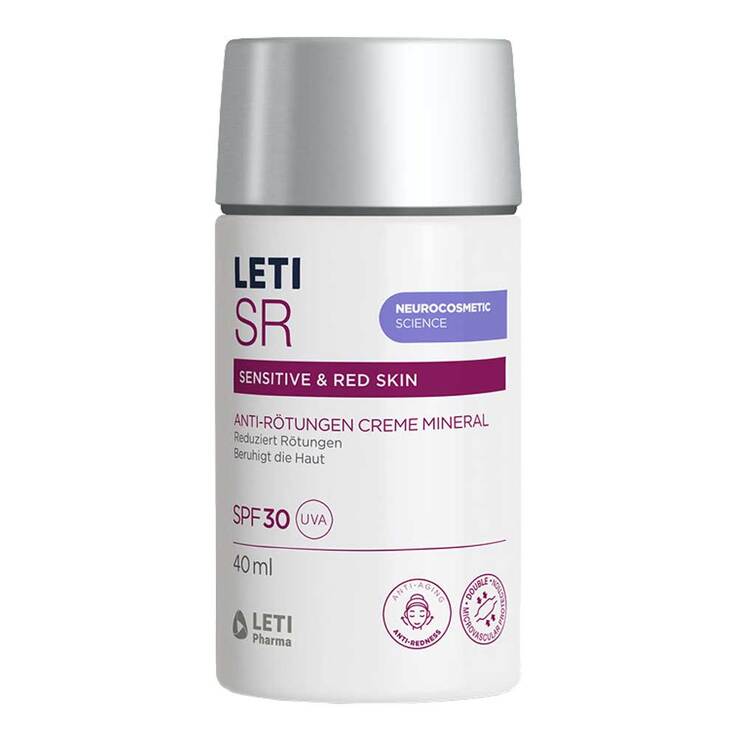 Leti SR Anti-Rötungen Creme Mineral SPF 30, 40 ml