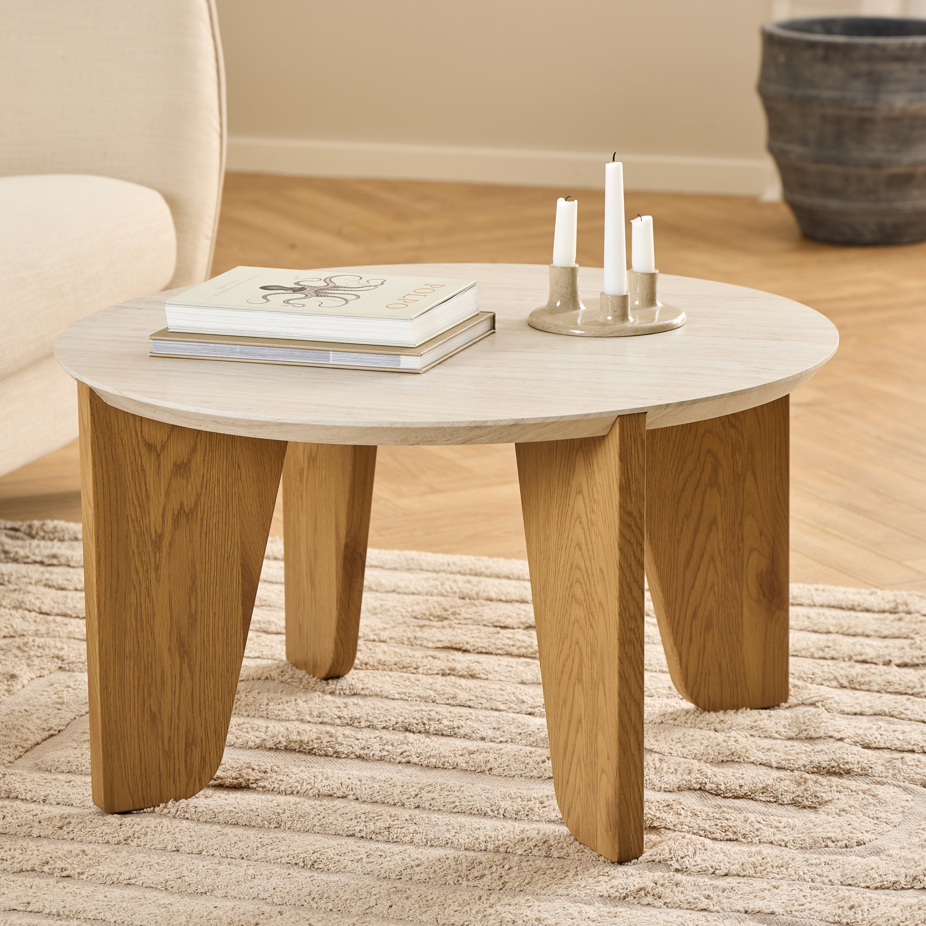 by fonQ Horizon Salontafel - CrÃ¨me