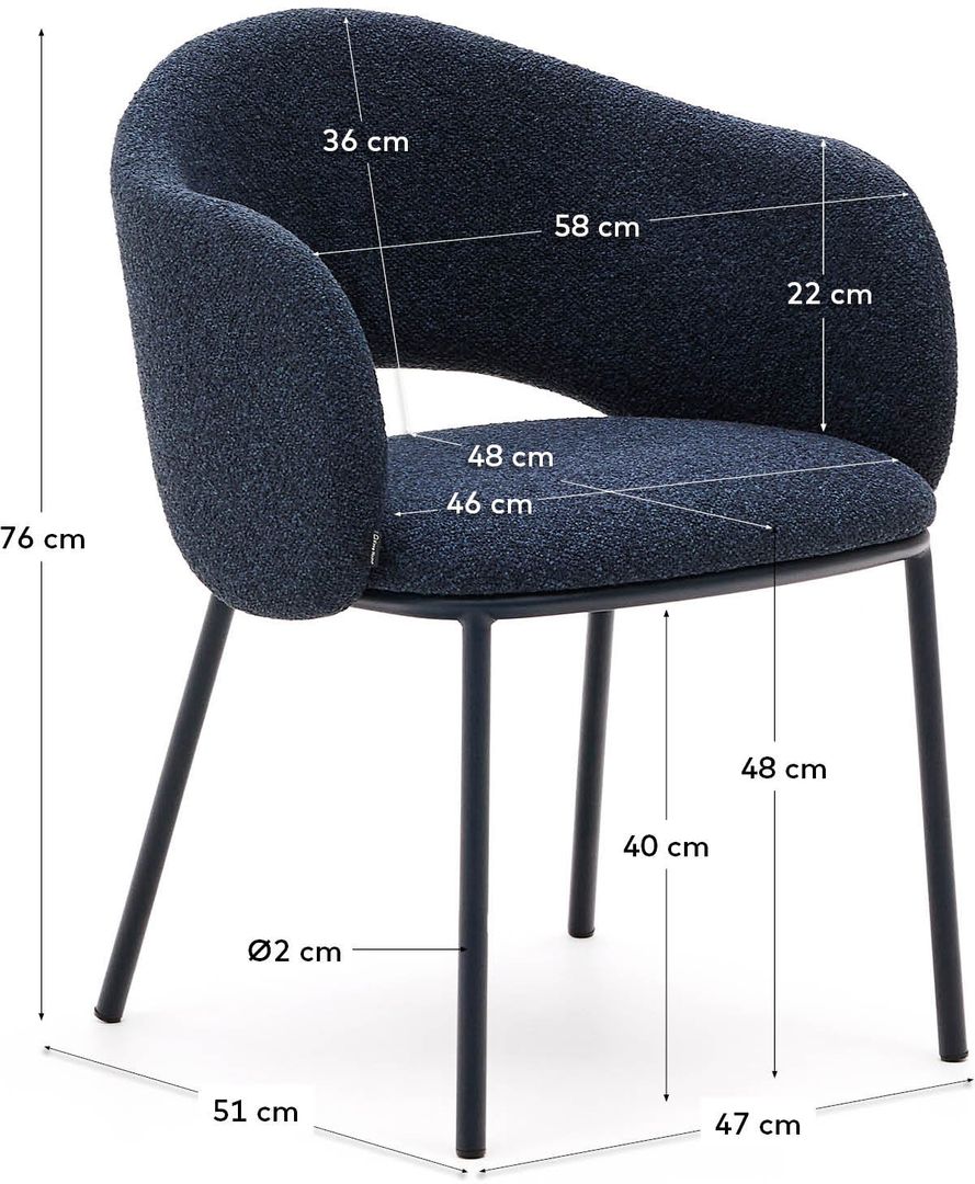 Kave Home   Maina Eetkamerstoel