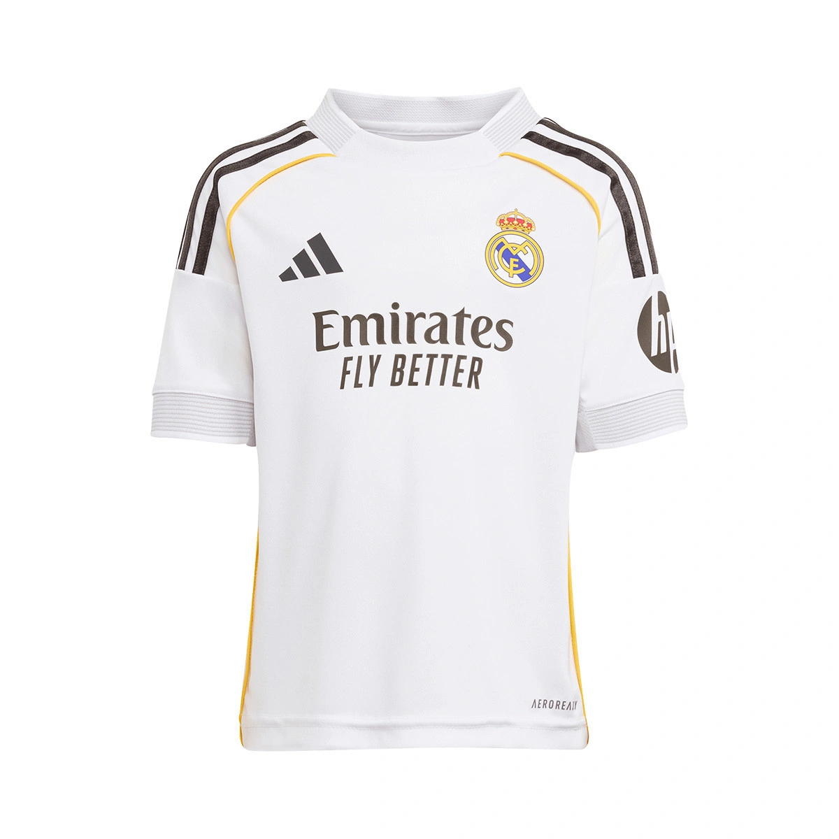 Conjunto adidas Real Madrid Primeiro Equipamento 2025-2026 Criança