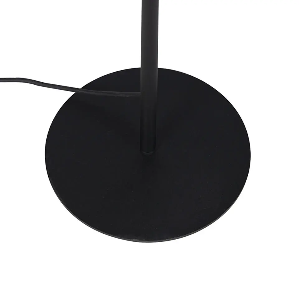 Qazqa staande buitenlampen virginia fl zwart e27