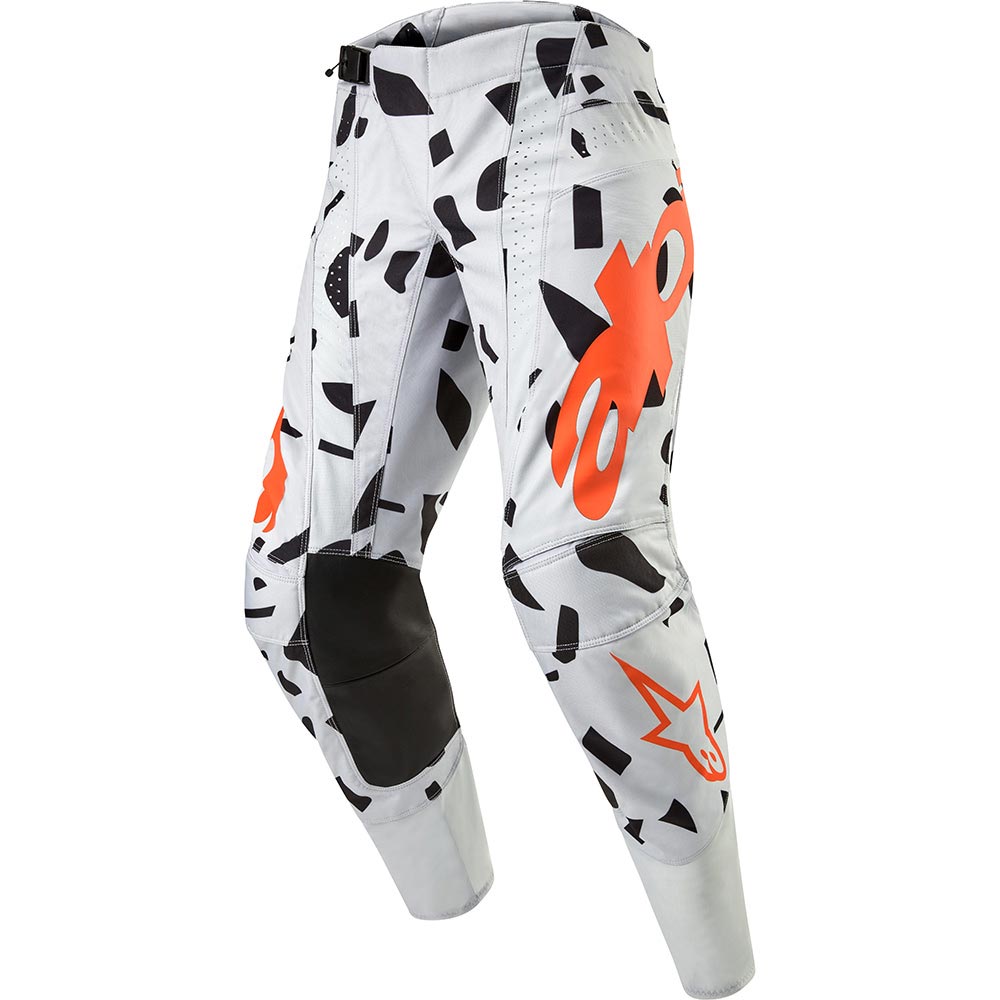 Alpinestars - Pantalon Techstar Rantera Gris Clair / Noir / Orange