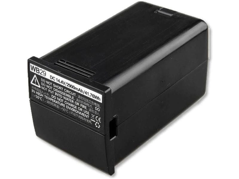 Godox Akku WB29 für AD200 Wiederaufladbarer Lithium-Ionen-Akku für Godox AD200/AD200Pro-Blitze