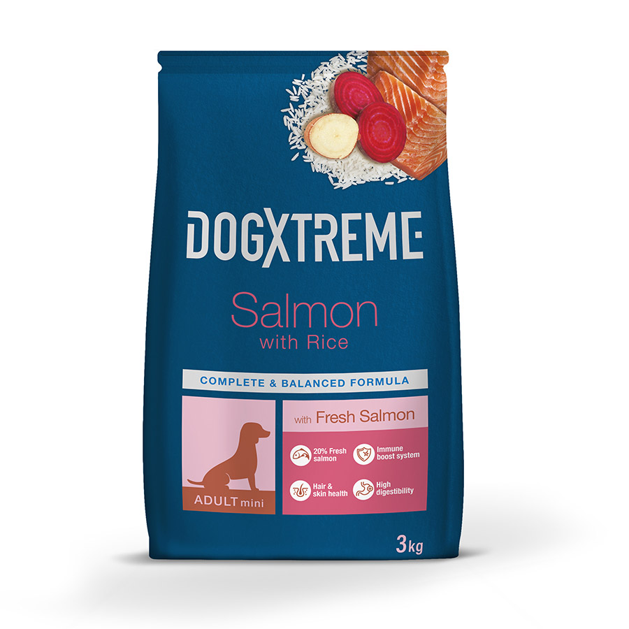 Ração Dogxtreme Adult Mini Salmon para cães