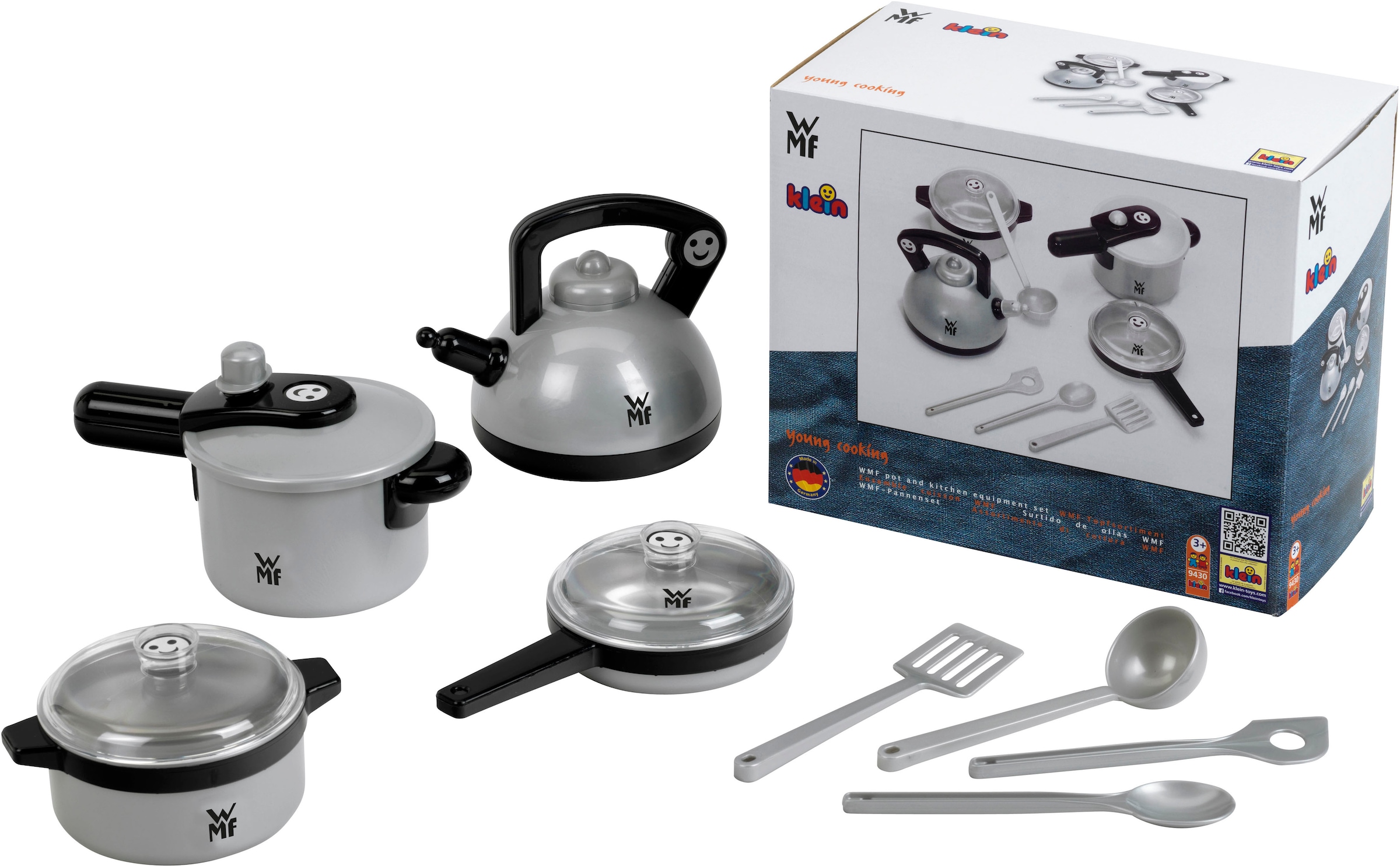 Klein Kinder-Küchenset »WMF-Topfsortiment« Made in Germany