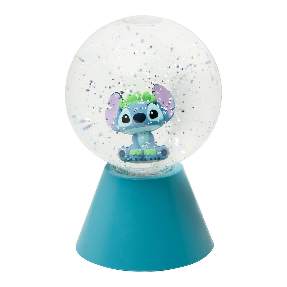 Disney Stitch glitterbal lamp