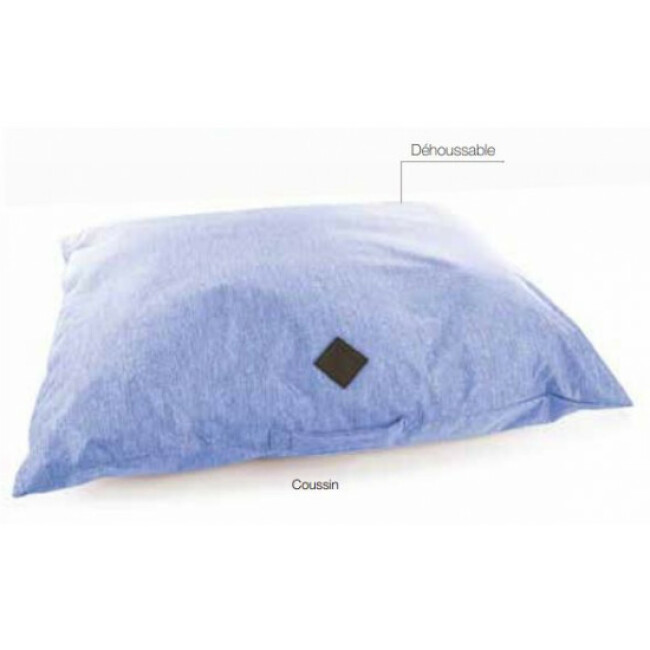 Coussin forme oreiller pour chien Croisette