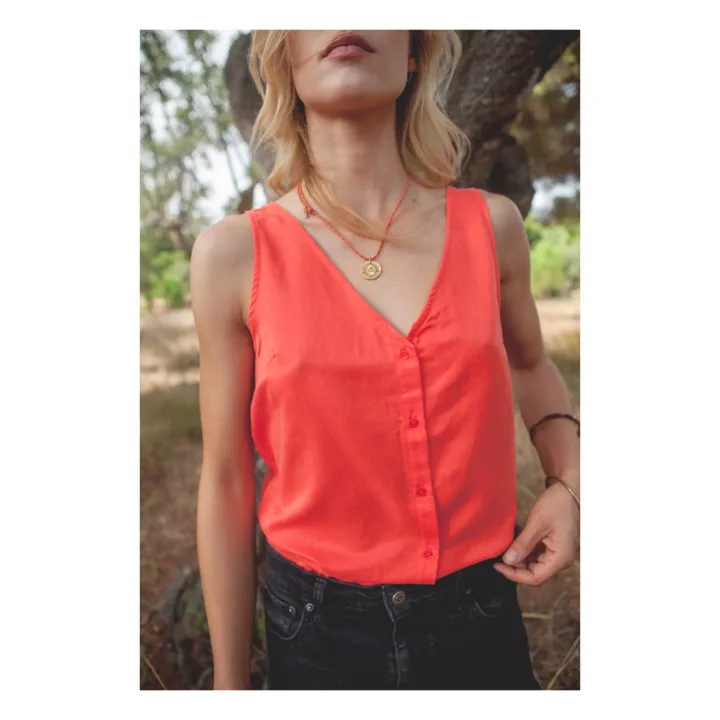 Marlot Paris Top Jane - Collection Femme | Orange