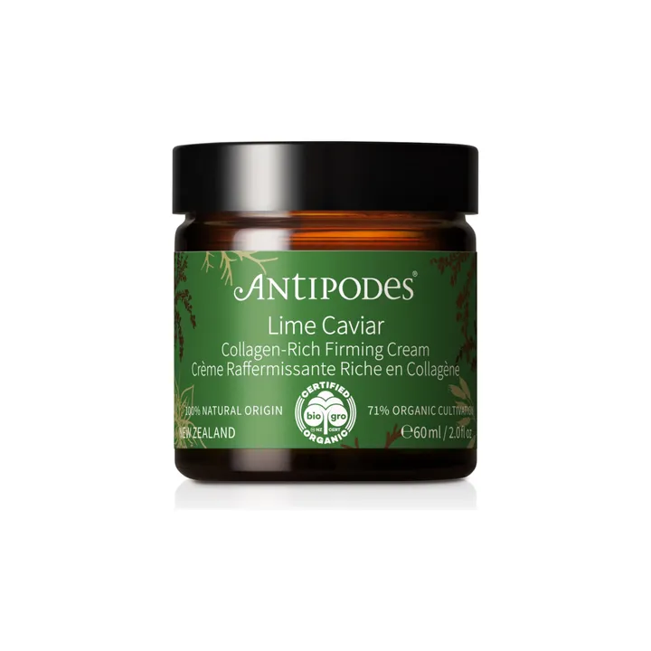 Antipodes Crème raffermissante au collagène Lime Caviar - 60 ml