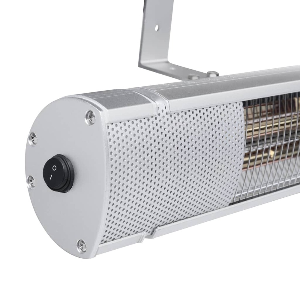 Chauffage murale pour patio ka-5277 2000 w tube doré argenté