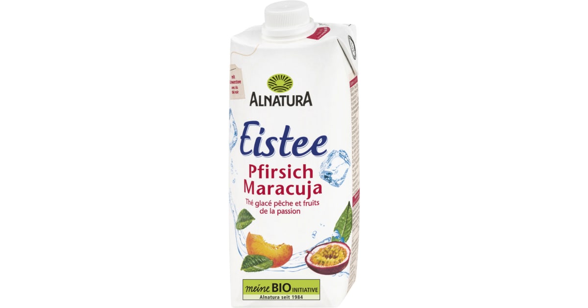 Alnatura Bio Eistee Pfirsich-Maracuja (Einweg)