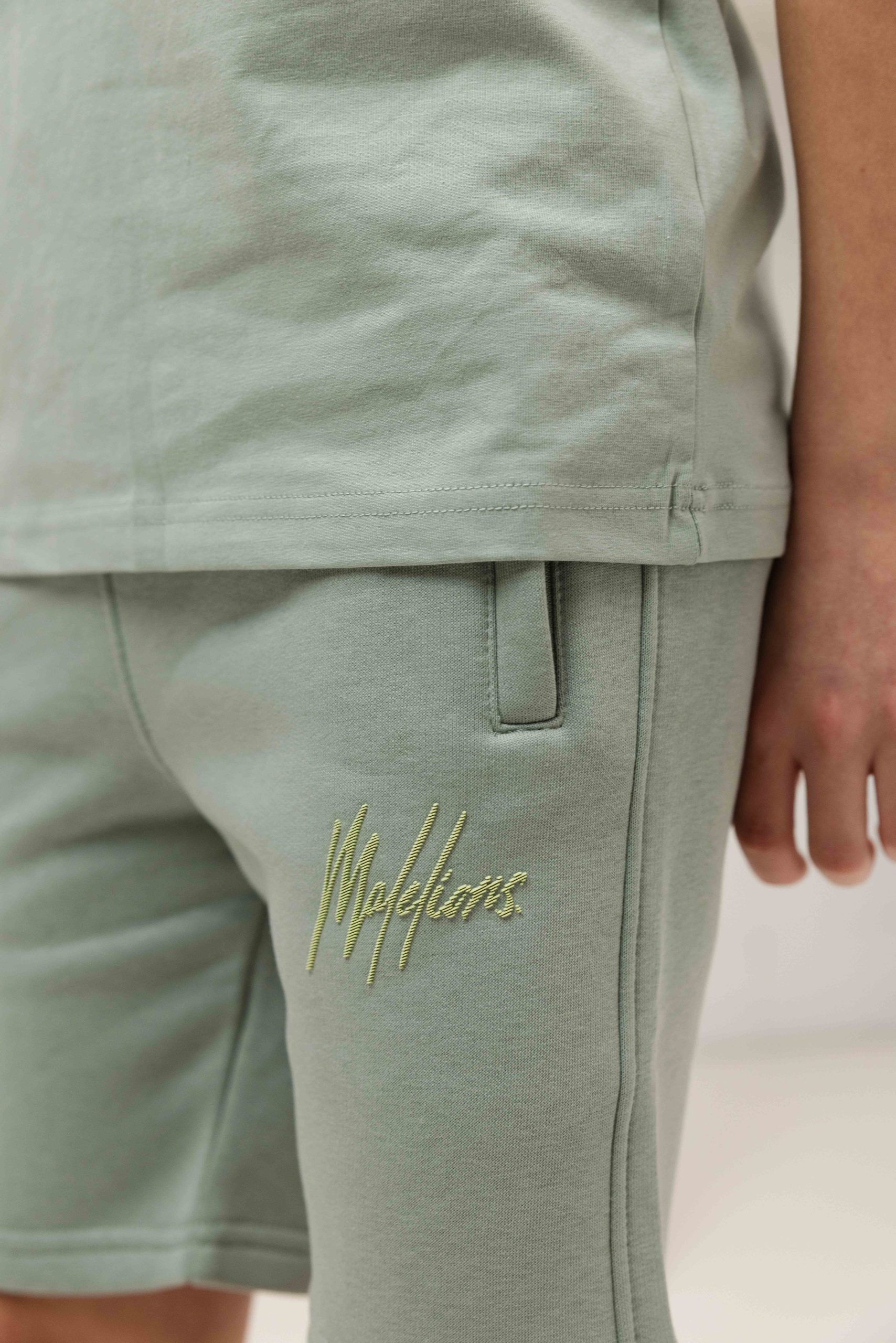 Malelions Striped Signature Zomerset Kids Groen