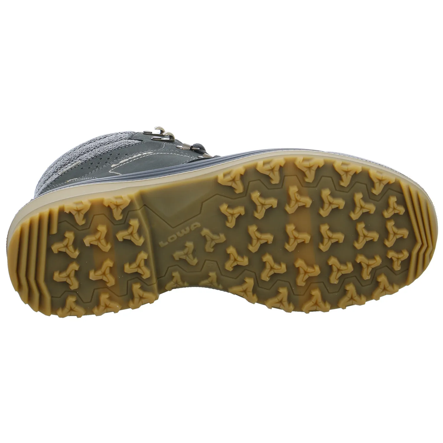 LOWA Snowboots Grau Leder