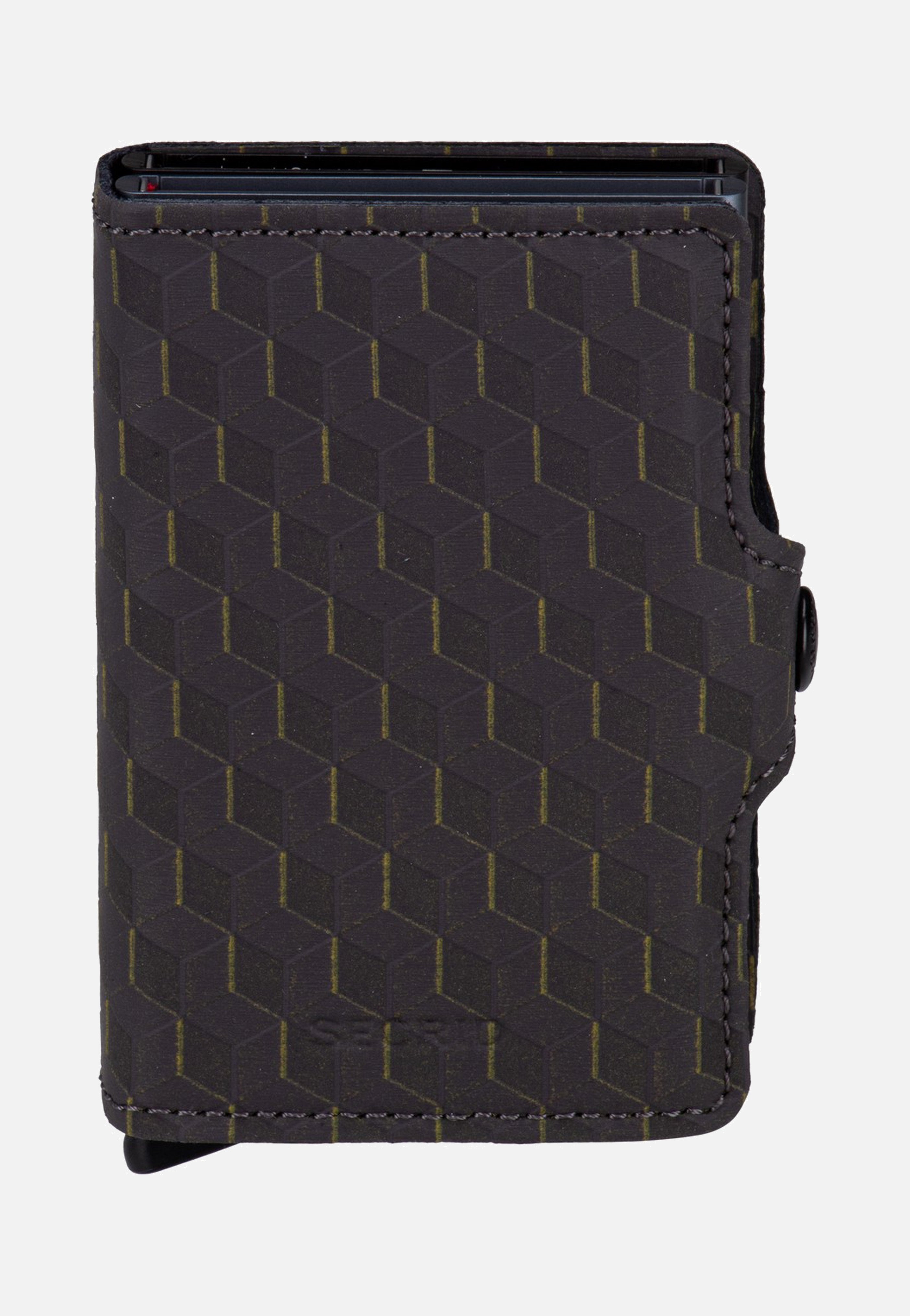 Twinwallet Optical Grey-Yellow - Portemonnaie