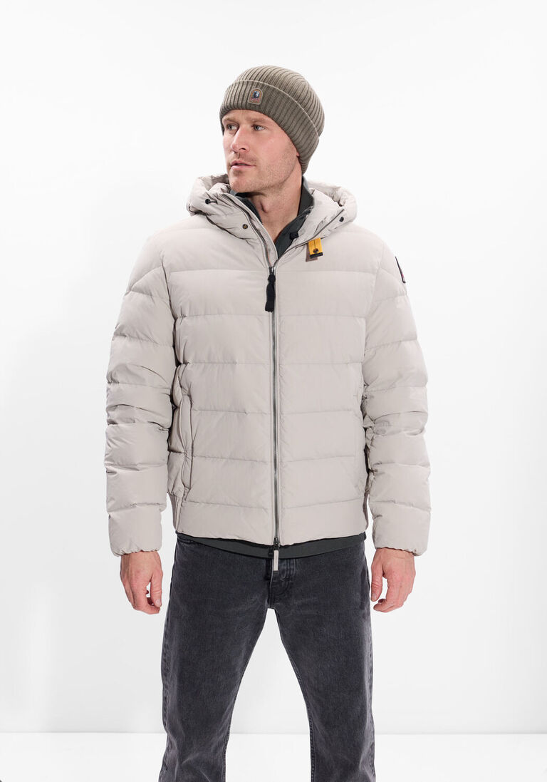 beige parajumpers gewatteerde jas cassian
