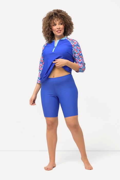 Schwimmradler, uni, schnelltrocknend, Stretch, Badehose