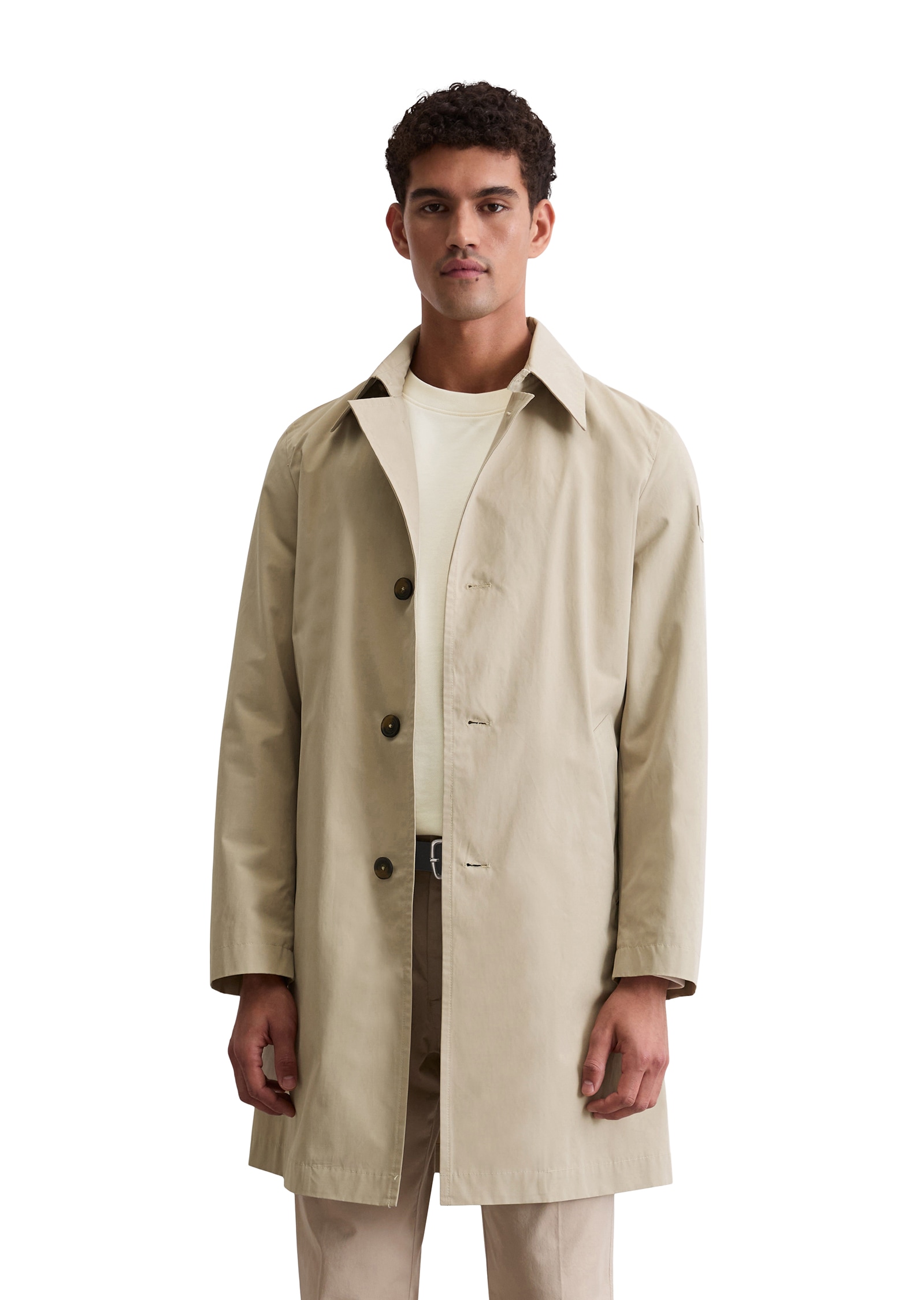 Marc O'Polo Kurzmantel , regular fit im Carcoat-Stil, Gehschlitz hinten