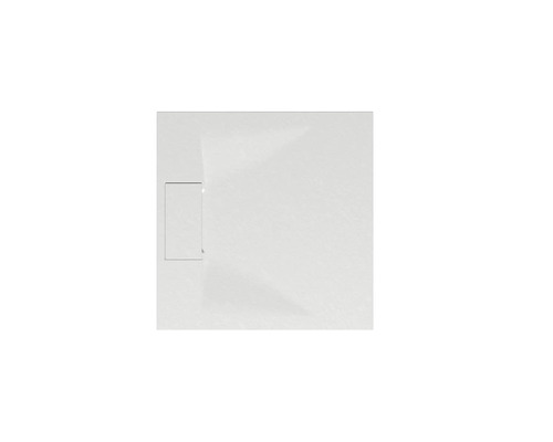 SCHULTE DWM-Tec ExpressPlus douchebak 80 x 80 x 3,2 cm wit mat structuur EP20180 70