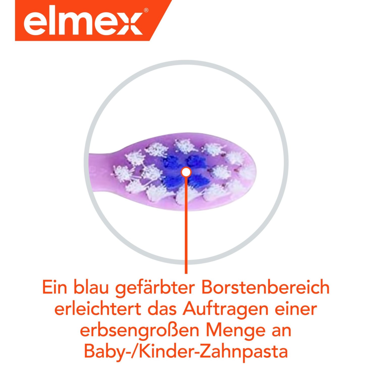 elmex Lern Kinder Zahnbürste 0-2 Jahre