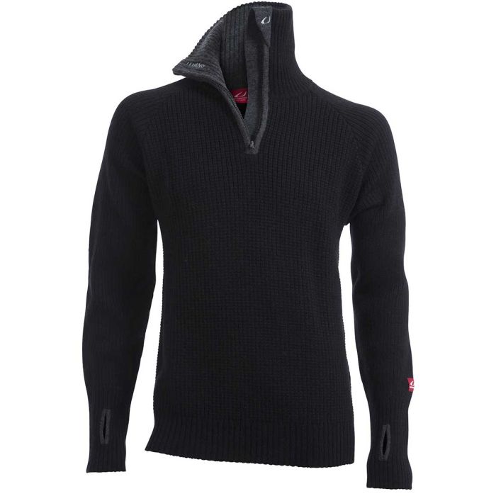 Rav Sweater W/Zip uldtrøje