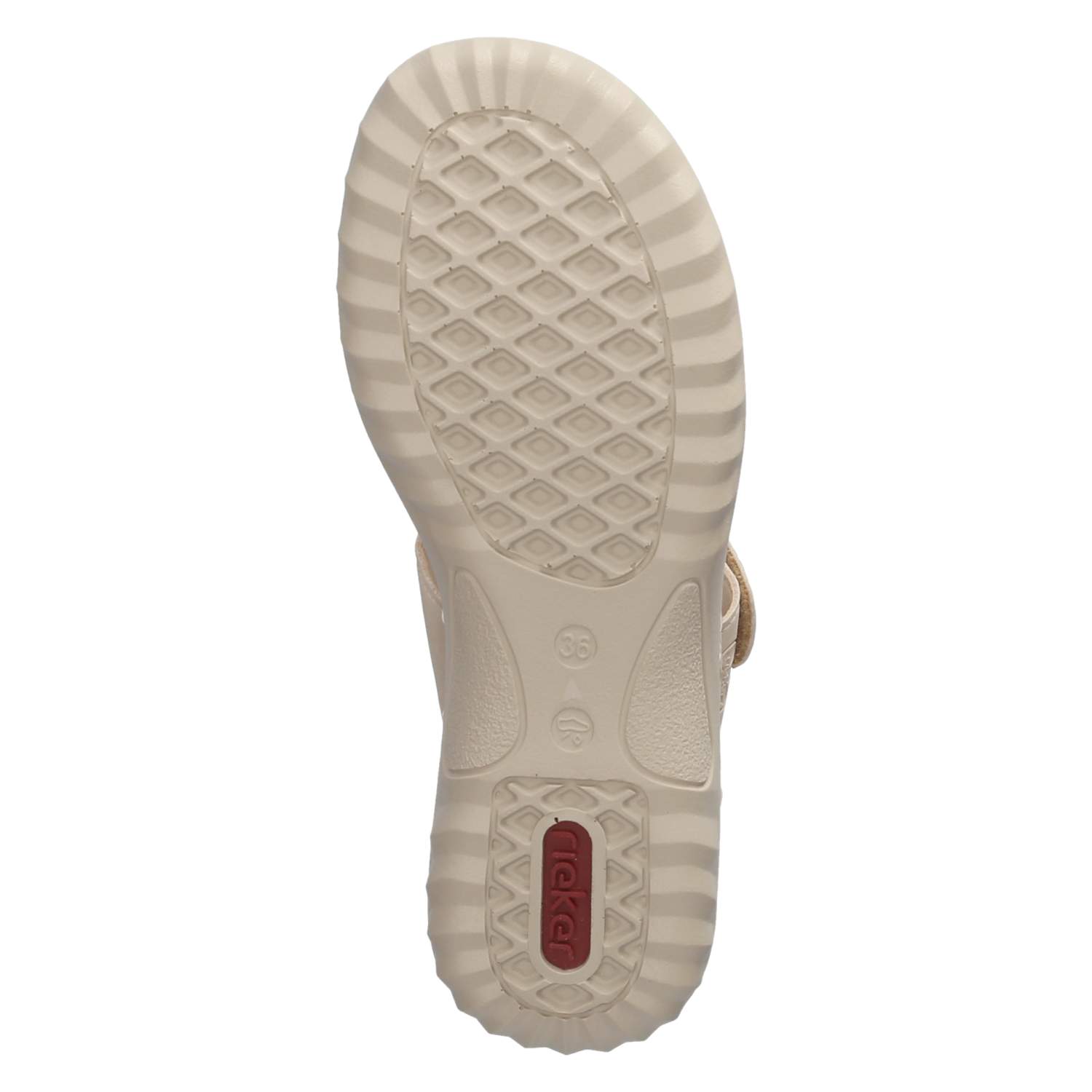 Rieker Pantoletten - beige