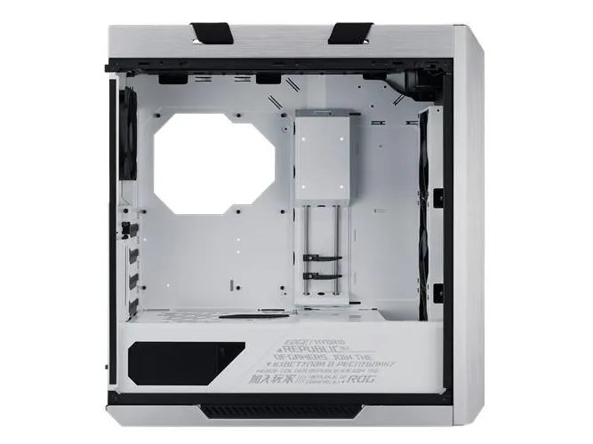 ASUS ROG Strix Helios - White Edition - tower - udvidet ATX - sidepanel med vindue (glas) - ingen strømforsyning (ATX) - hvid udgave - USB/Lyd