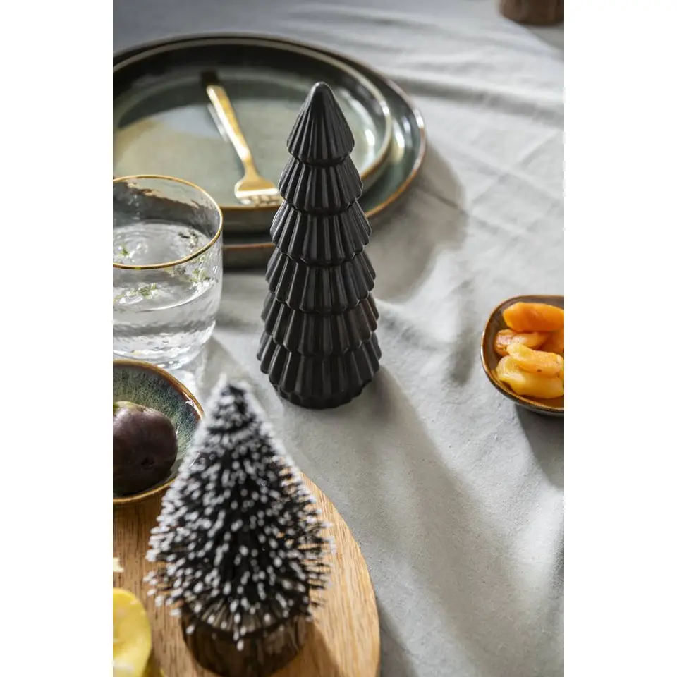 Dinerbord Emma - groen - stoneware - Ø27 cm