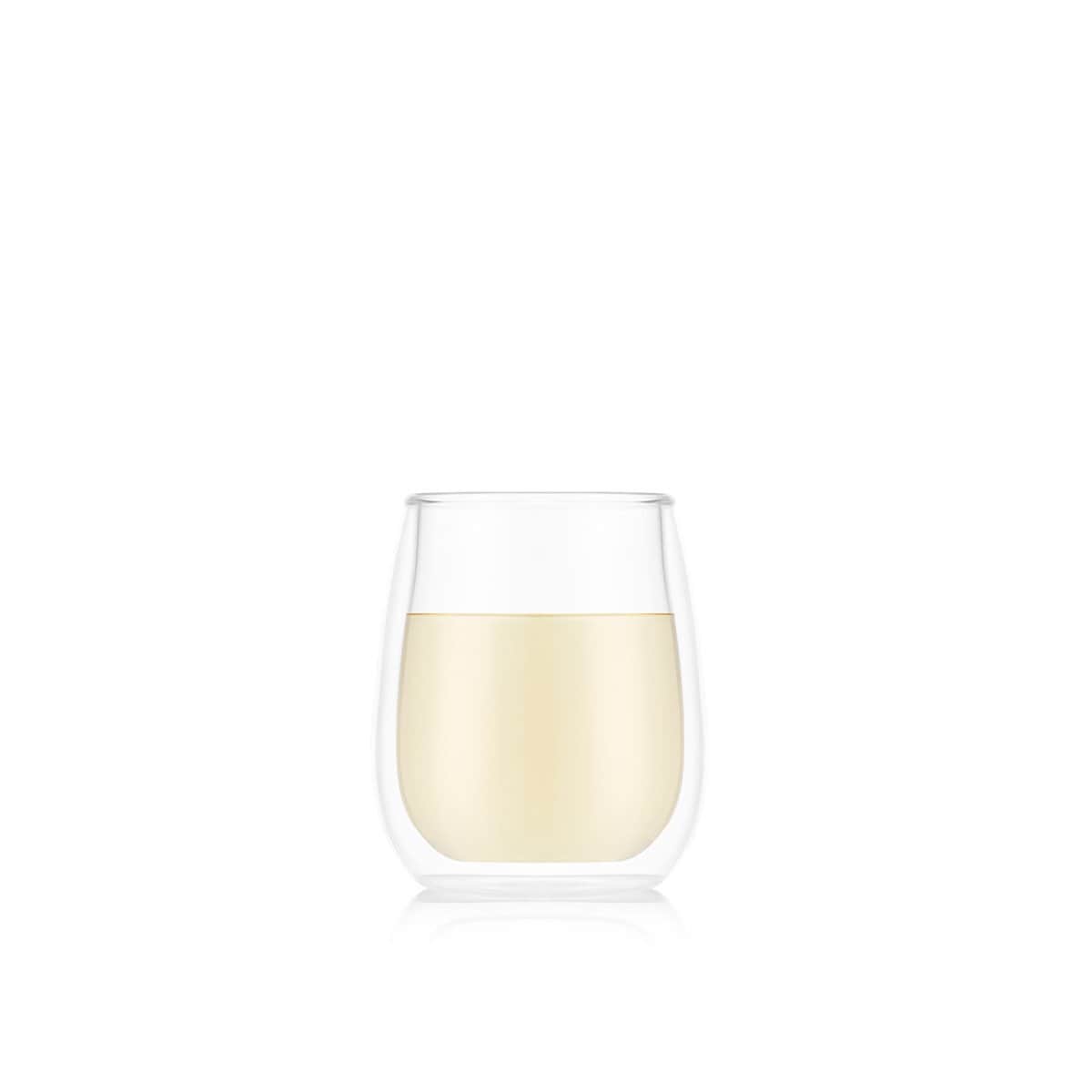 Bodum Sett med med 2 dobbeltveggede vinglass SKÅL 0.25 L