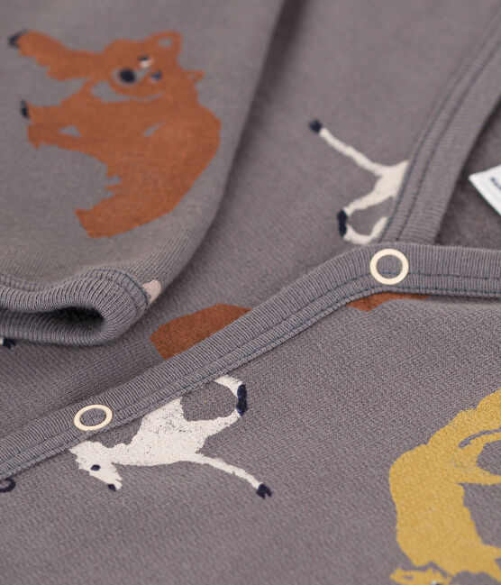 Pyjama bébé animaux en molleton