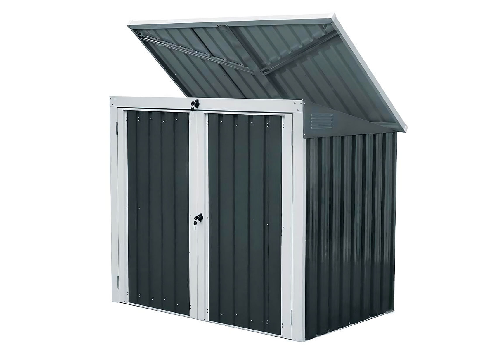 Home Deluxe Mülltonnenbox BASURA M 2x 240 Liter