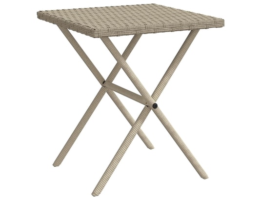 VIDAXL - Bain de soleil Chaises longues lot de 2 avec table gris clair résine tress...