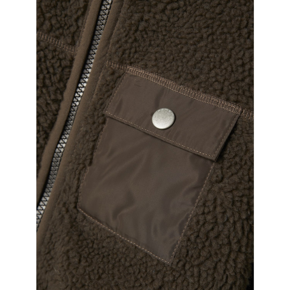 Køb Name It Morel Nmmmall Teddy Jacket Pocket
