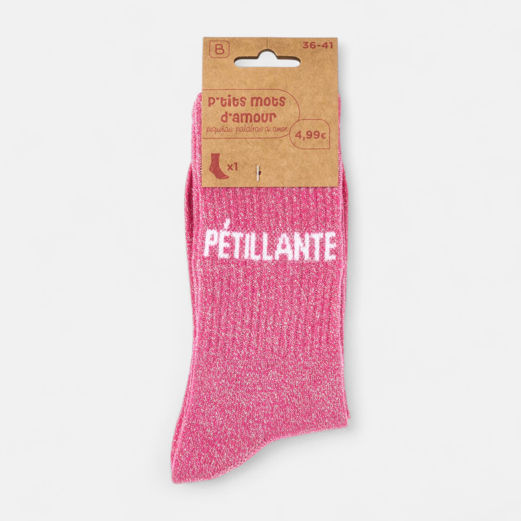 Chaussettes Femme fuchsia