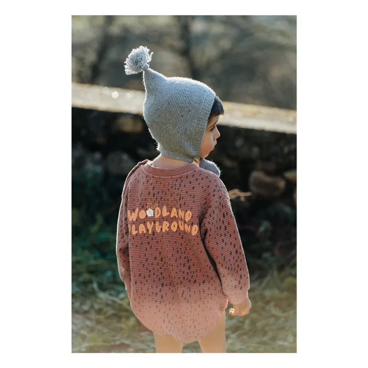 Bootani Bonnet Pompon Laine | Rose