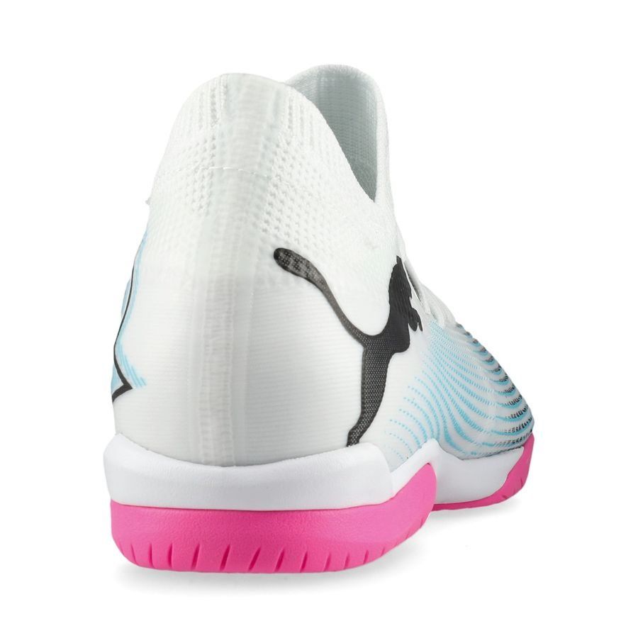 PUMA Future 7 Match   Mid IT Phenomenal - Blanc/Noir/Poison Pink Enfant