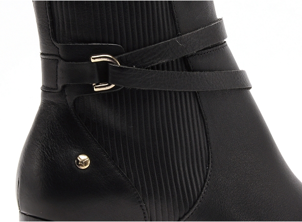 Pikolinos boots bottine talons femme calfat w1z8841 noir