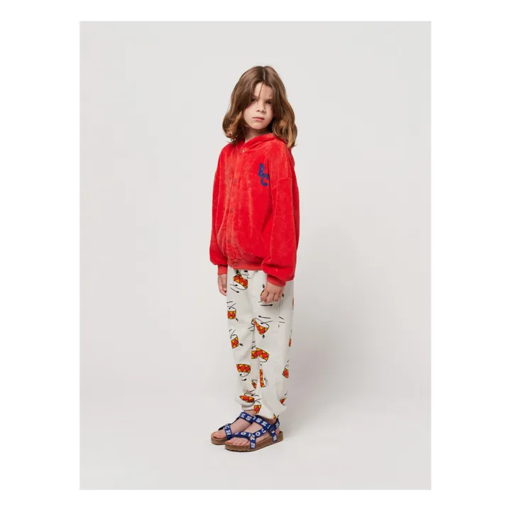 Bobo Choses Jogger Coton Bio Tambours | Gris galet