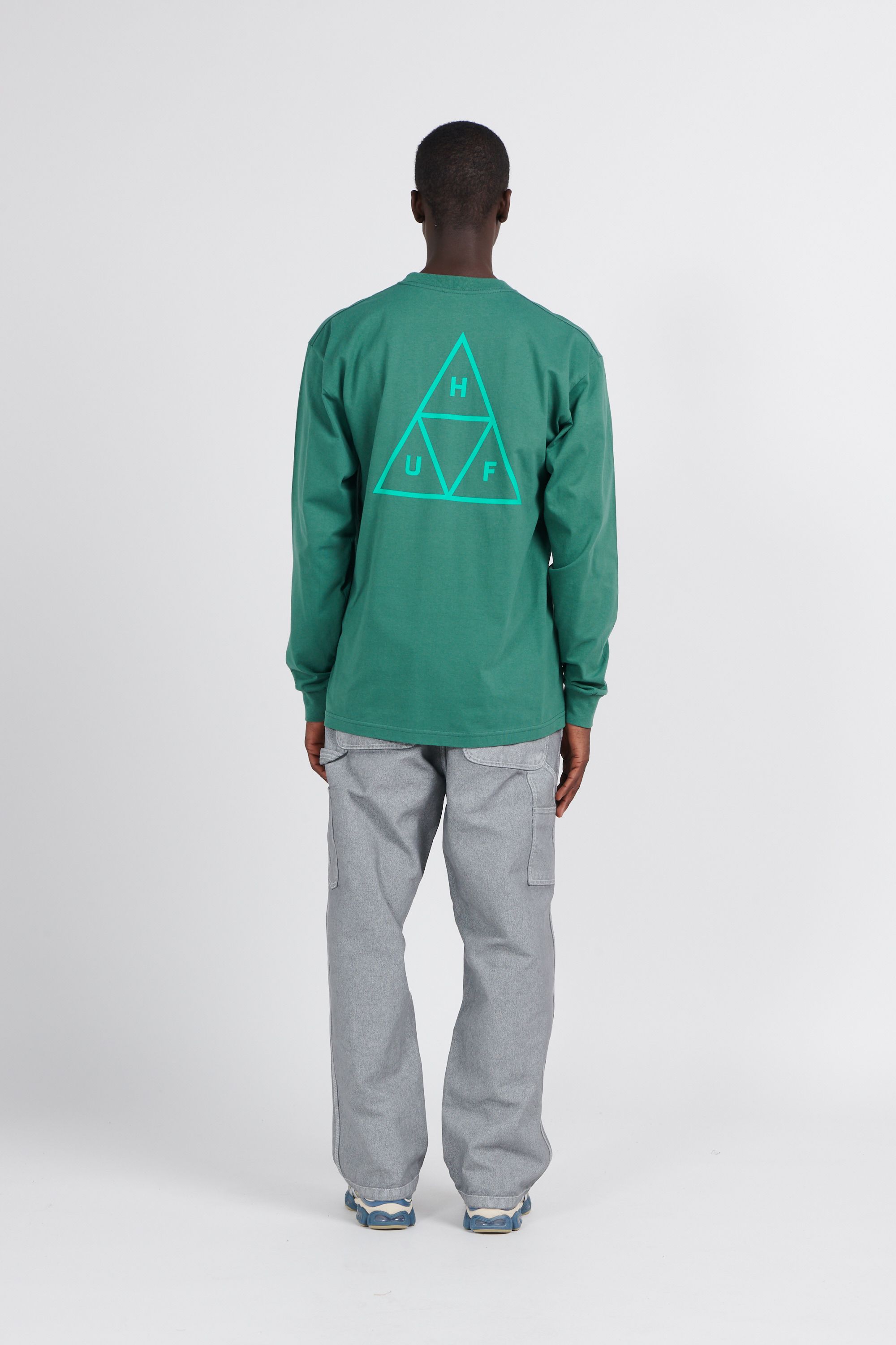 HUF T-shirt  HUF SET TT LS Vert