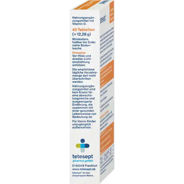 Vitamin D3 3000 INTENS Mini-Tabletten