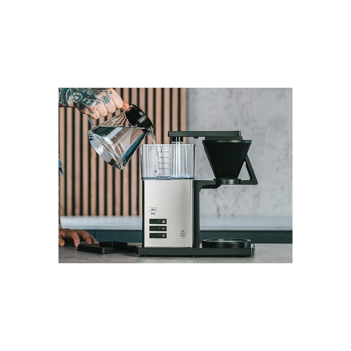 Melitta One filterkaffetrakter 22749 (stål)