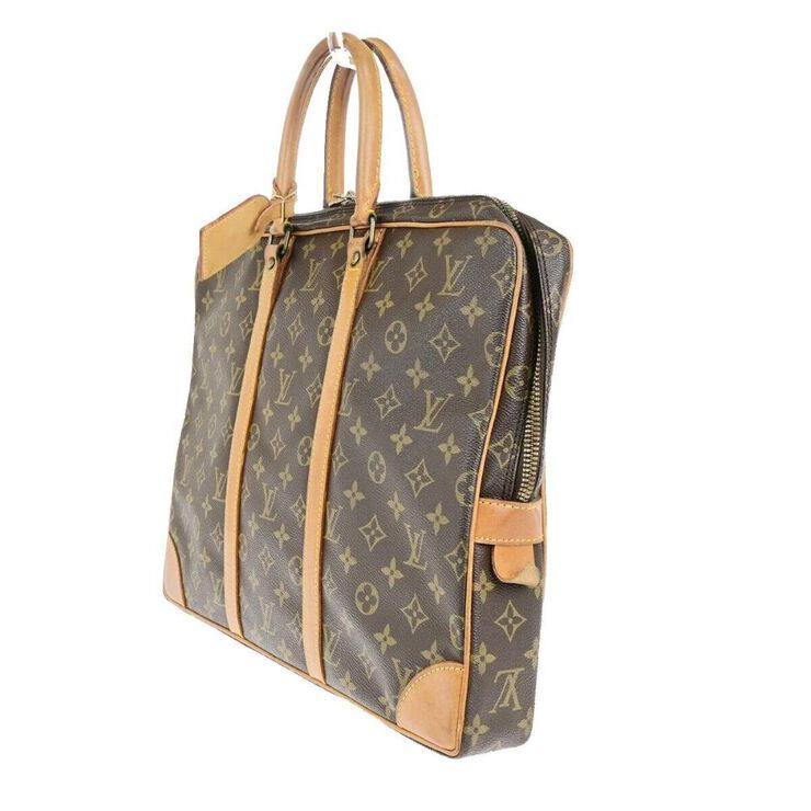 Louis Vuitton Vintage Louis Vuitton Porte Documents Voyage Brown