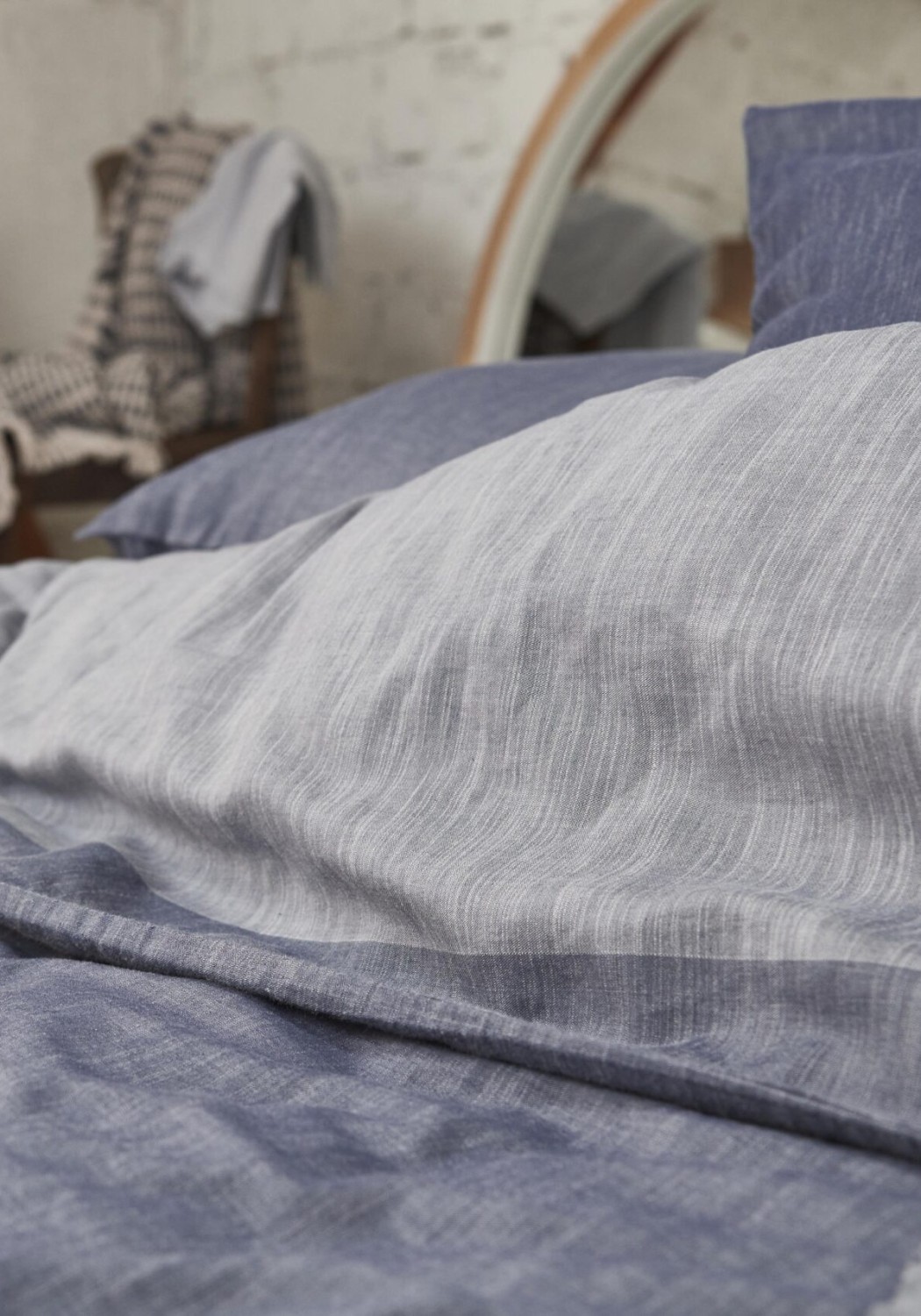 Journey Living Kissenbezug Arthur Dark Blue