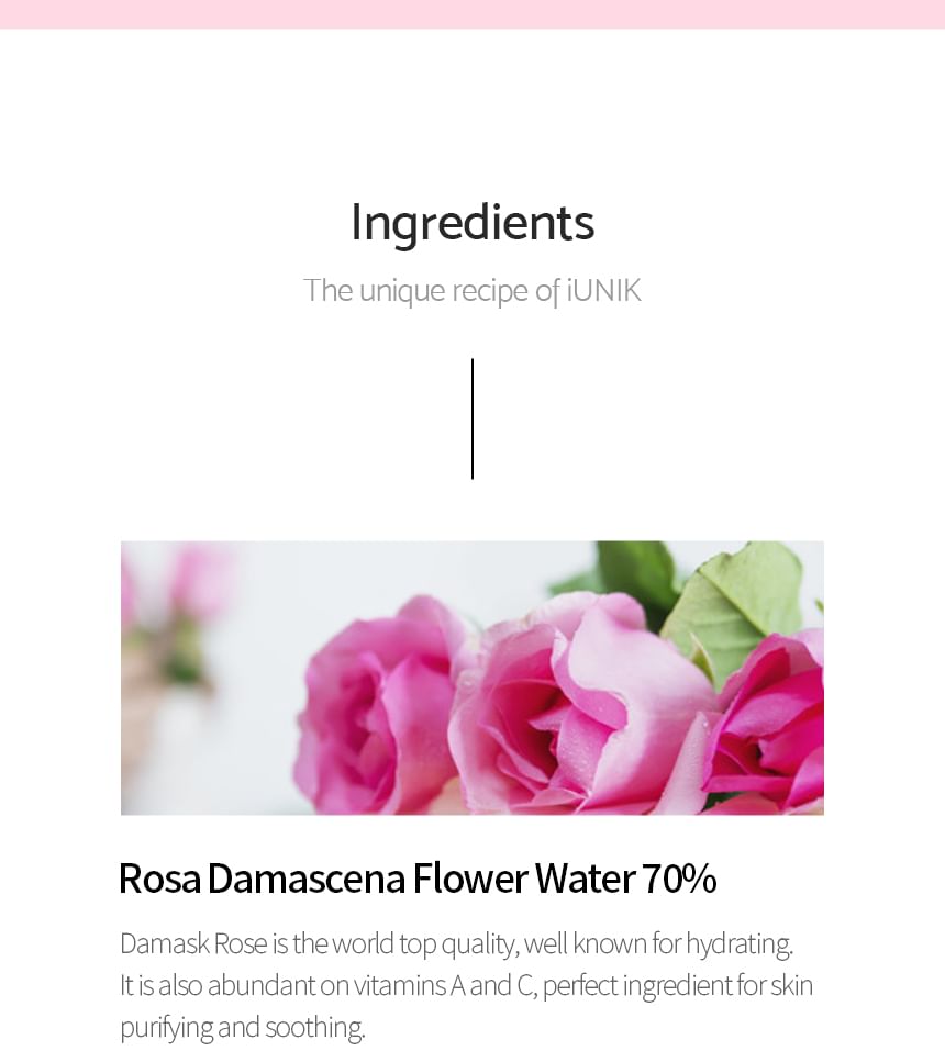 iUNIK - Rose Galactomyces Essentiële Toner 200ml