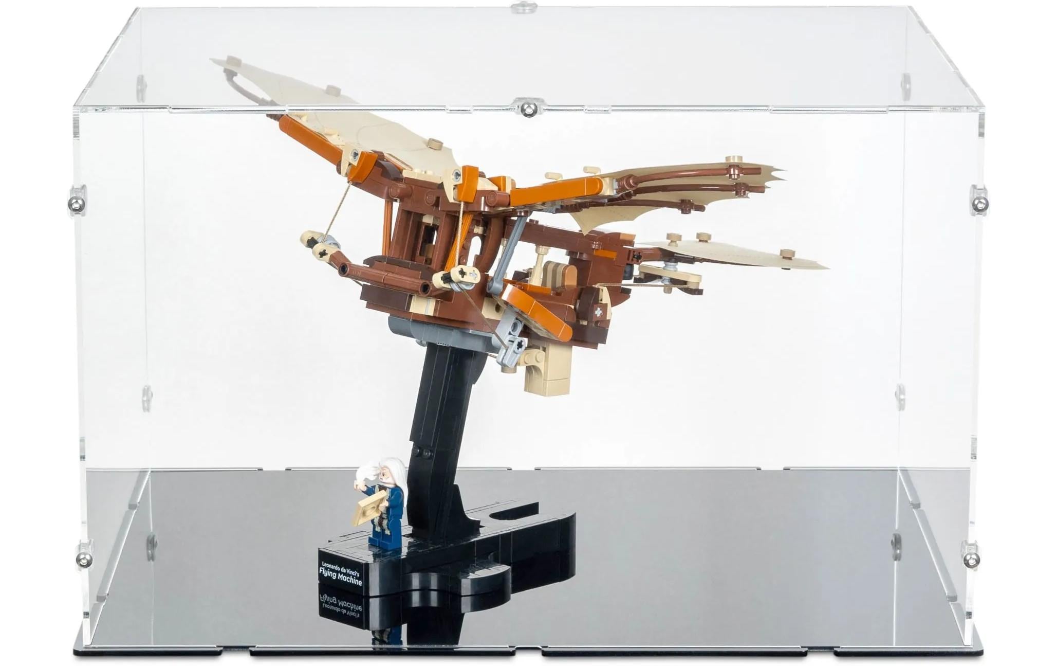 Acryl-Display für Leonardo da Vincis Fluggerät 10363<br>Elegantes Acryl-Display für die LEGO Sammlung