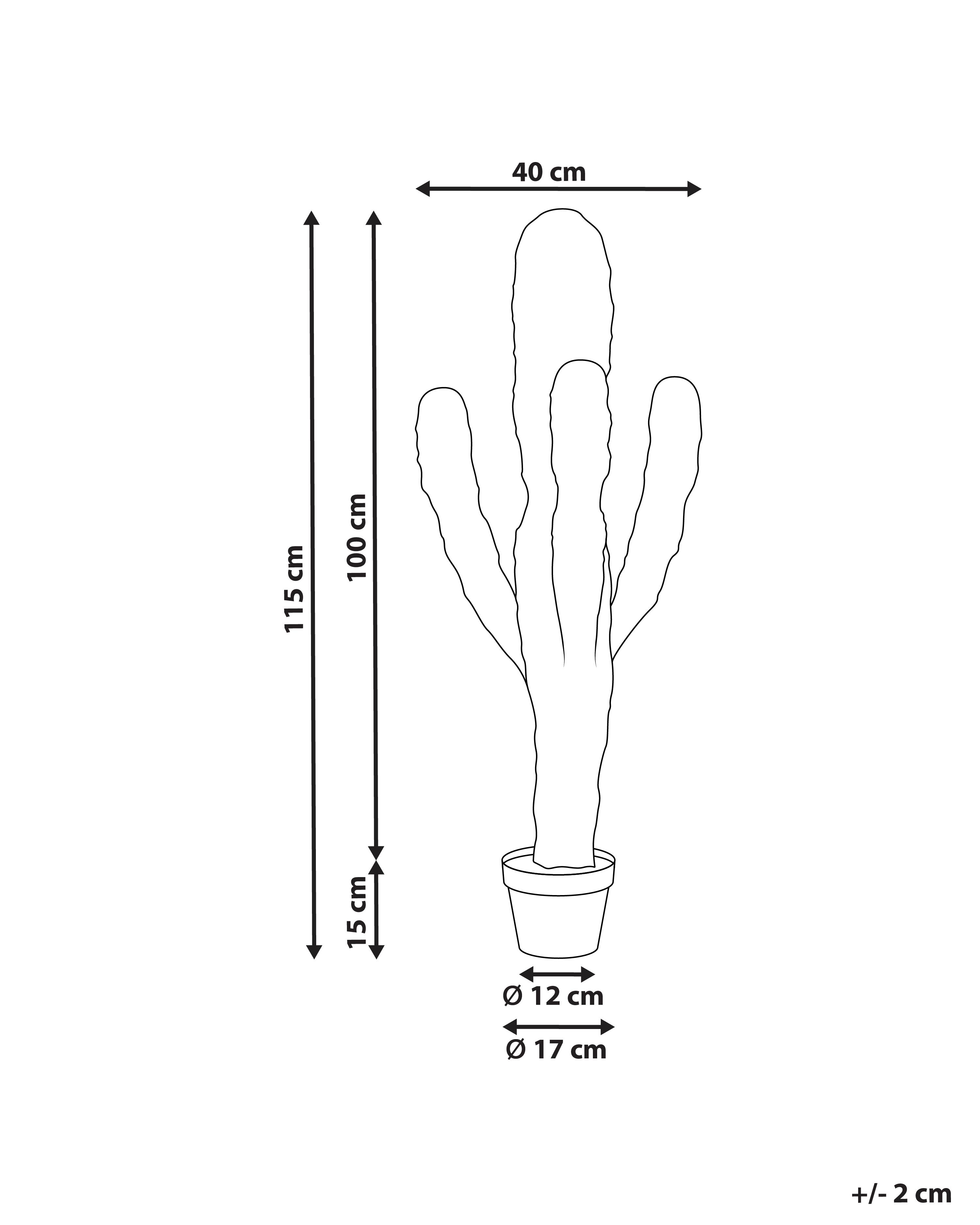 Kunstplant MAROCCO CEREUS 115 cm Groen