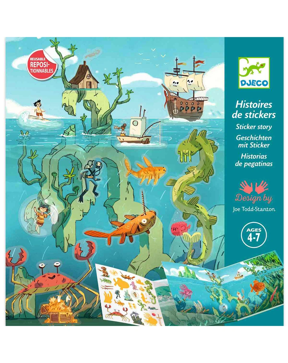 Stickerbuch MEERESABENTEUER 52-teilig
