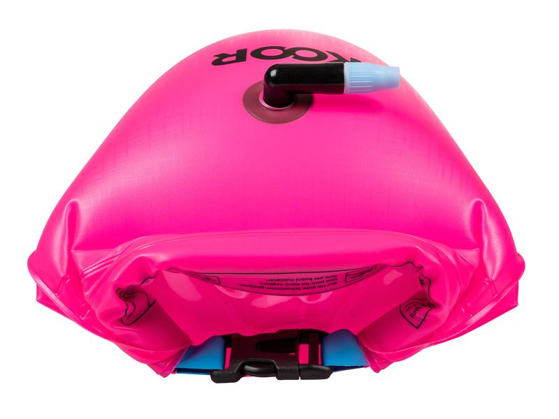 KOOR Schwimmboje Booa 15 l Rosa Dry Bag und Schwimmboje in einem