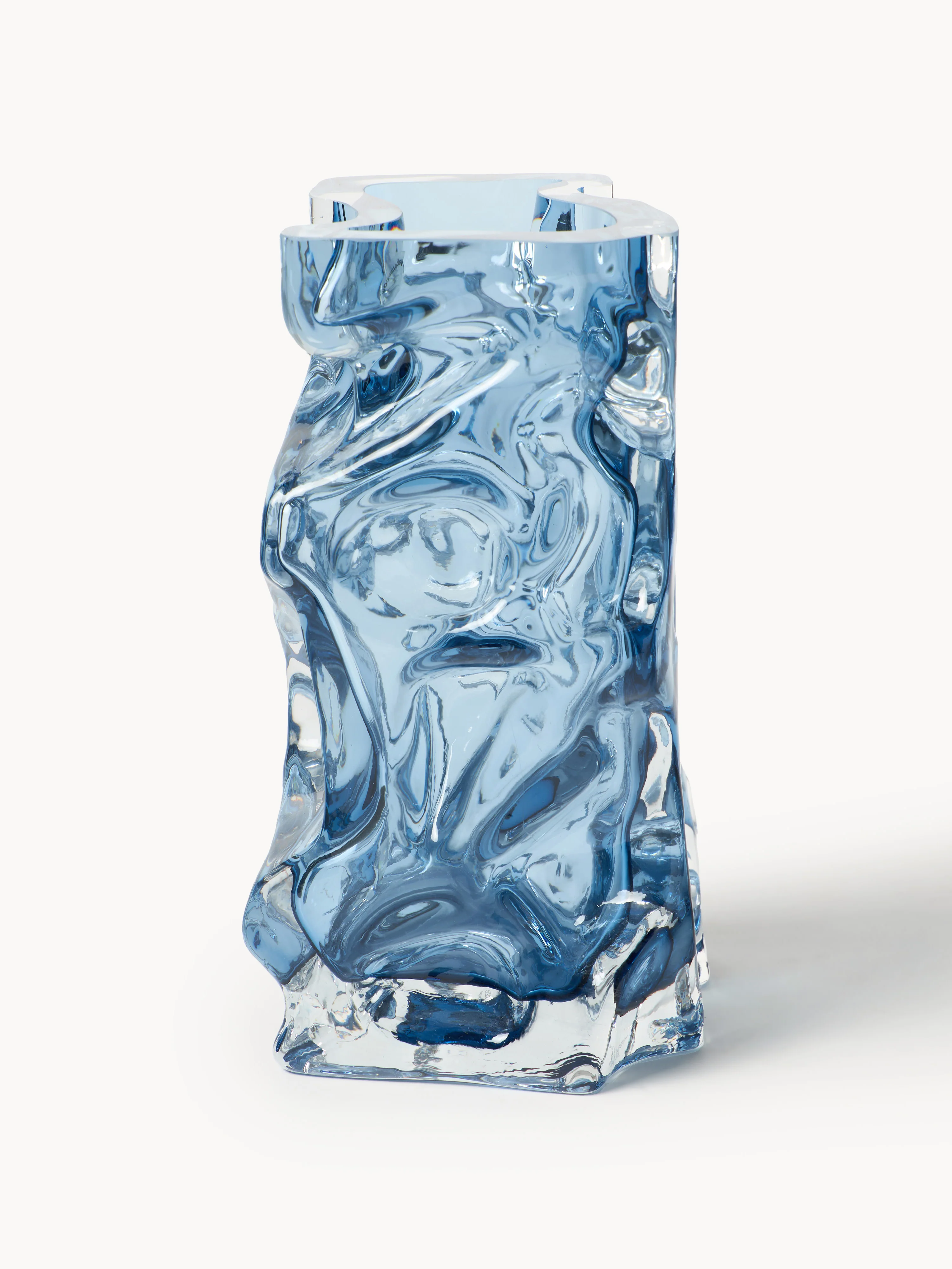 Mondgeblazen vaas Ice, H 25 cm